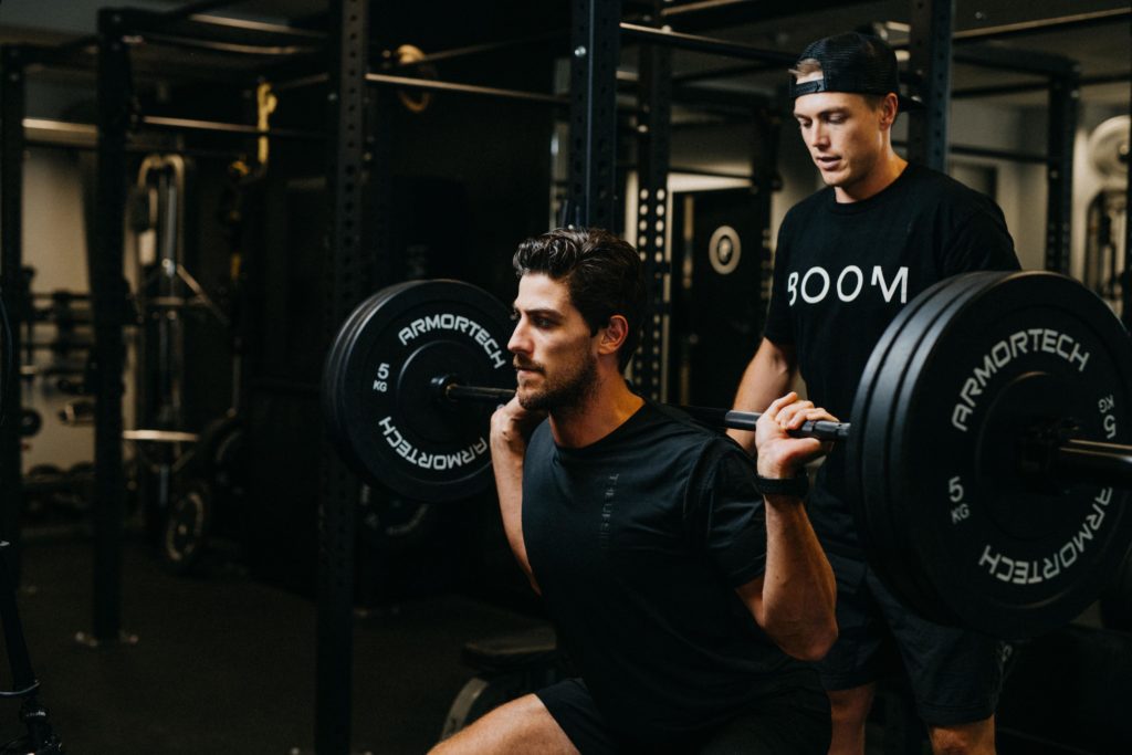 One-on-one personal training with boom Fitness in East Fremantle and Scarborough